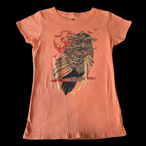 Women’s Size Small‎ Owl T-Shirt, Good Condition